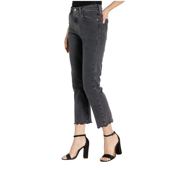Levi's Women's 501 Crop Jeans 24x26 - Picture 1 of 7